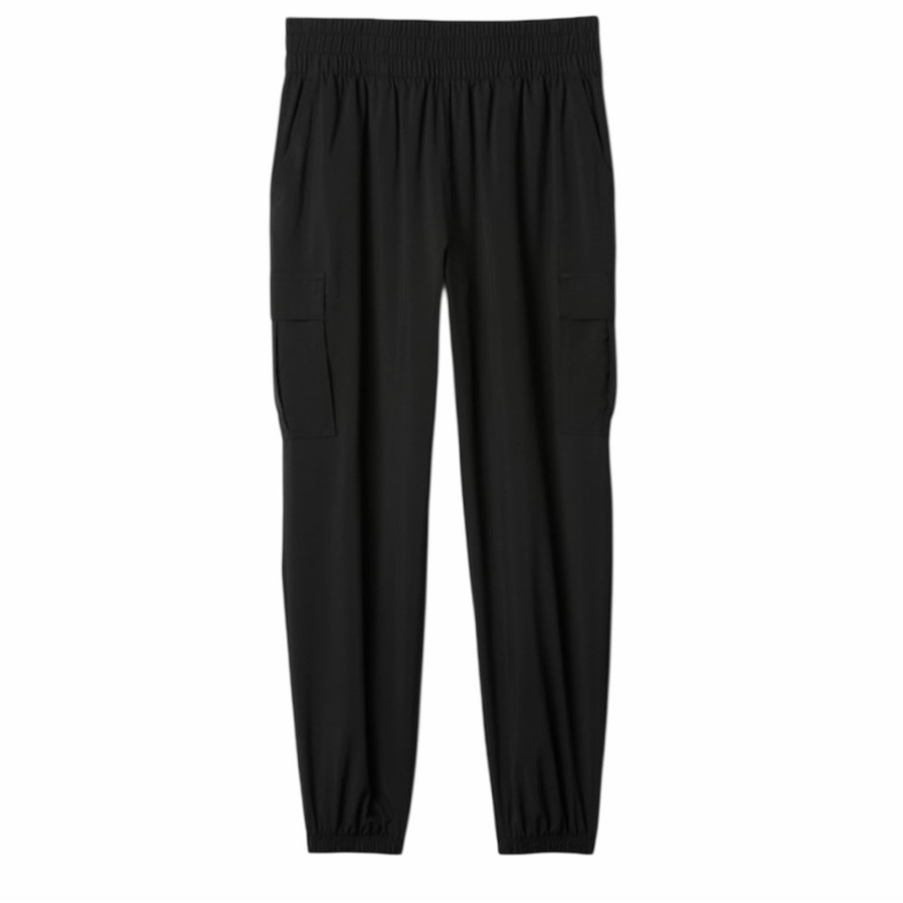 NWT GapFit Runaround Crop Cargo Joggers - Black XL - Picture 2 of 4